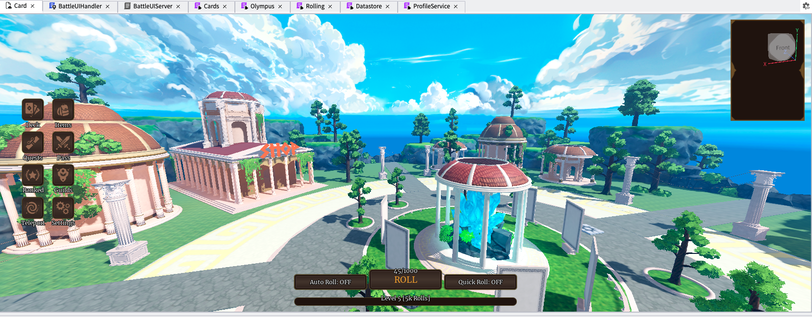 Greek Temple World Environment - Game Hub